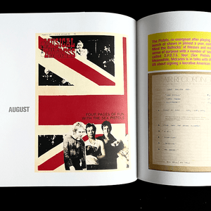 The Sex Pistols - 1977: The Bollocks Diaries Book Blicero Books