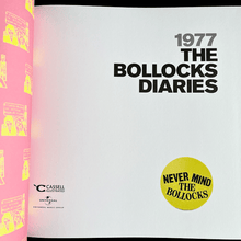 Load image into Gallery viewer, The Sex Pistols - 1977: The Bollocks Diaries Book Blicero Books
