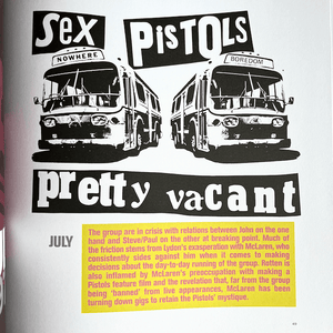 The Sex Pistols - 1977: The Bollocks Diaries Book Blicero Books