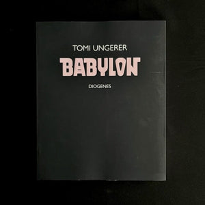 Tomi Ungerer - Babylon Cartoon book Remaindered copy
