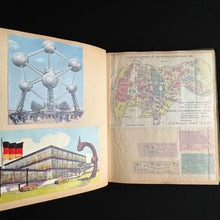 Load image into Gallery viewer, 1958 Brussels World Fair (Expo 58) - Souvenir photo album and scrapbook Unique Expo 58 souvenir and photo album
