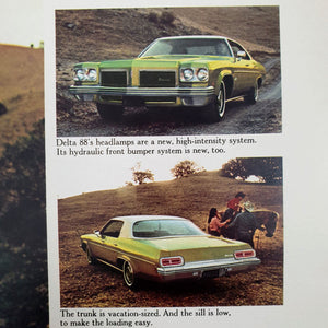 1973 Oldsmobile Brochure Rare