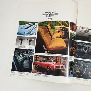 1973 Oldsmobile Brochure Rare