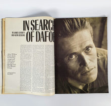 Load image into Gallery viewer, 1988 - Andy Warhol&#39;s Interview - June issue - Willem Dafoe (cover) Magazine Blicero Books
