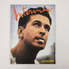 Load image into Gallery viewer, 1989 - Andy Warhol&#39;s Interview - October issue, Alec Baldwin (cover) Magazine Blicero Books
