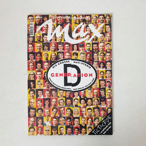 1997/10 - Max October issue - Generation D Magazine Blicero Books