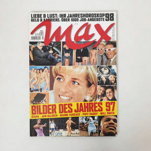 1997/12 - Max December issue Magazine Blicero Books