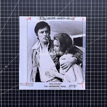 Load image into Gallery viewer, Alain Delon and Romy Schneider - La Piscine / The Swimming Pool. Vintage press photograph Press photo Blicero Books
