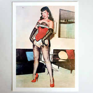 Betty Page. Private Peeks Magazine Blicero Books