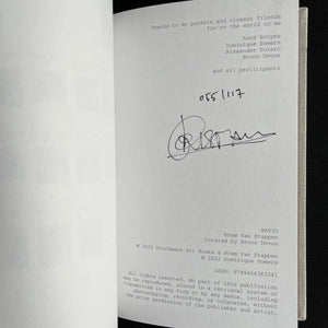 Bram van Stappen - Ratio (Signed) Photography book Limited Edition