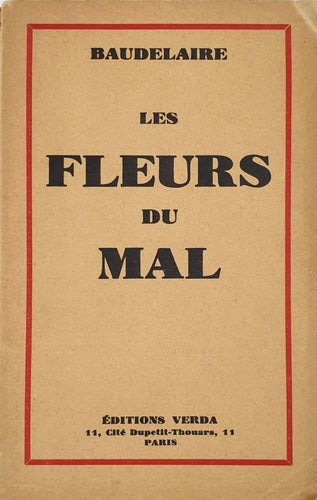 Charles Baudelaire - Les fleurs du mal Book Blicero Books