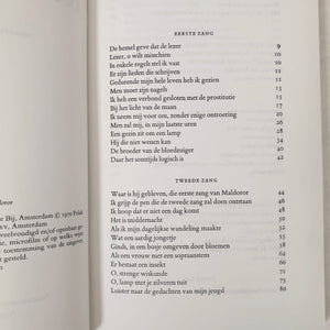 Comte de Lautréamont - De zangen van Maldoror Book Blicero Books