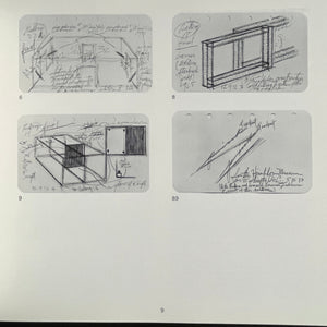 Dan Flavin: drawings, diagrams and prints 1972 - 1975 Book Blicero Books