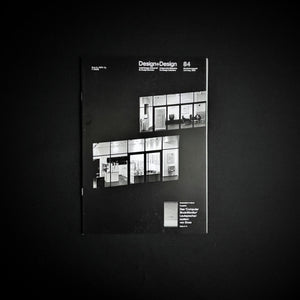 Design+Design 84 design magazine Blicero Books