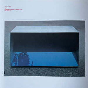 Donald Judd Art Catalog Blicero Books