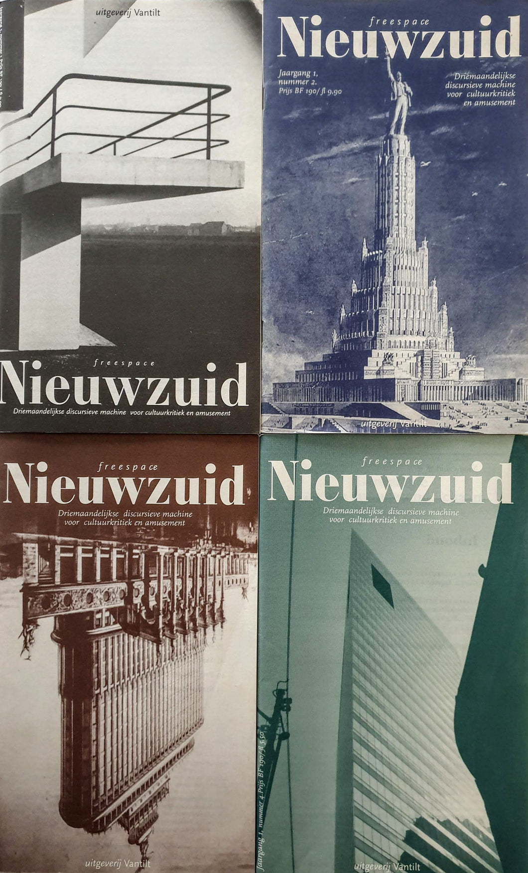 freespace Nieuwzuid. Jaargang 1 (vier nummers) Periodical Zeldzaam