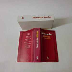 Friedrich Nietzsche - Werke in vier Bänden Book Blicero Books