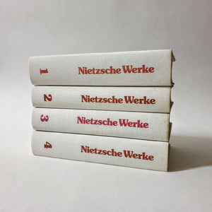 Friedrich Nietzsche - Werke in vier Bänden Book Blicero Books