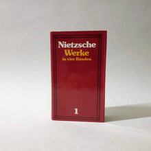 Load image into Gallery viewer, Friedrich Nietzsche - Werke in vier Bänden Book Blicero Books
