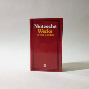 Friedrich Nietzsche - Werke in vier Bänden Book Blicero Books