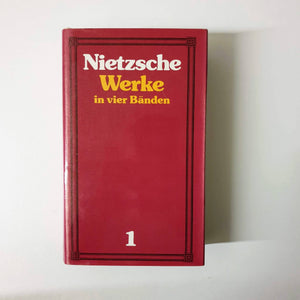 Friedrich Nietzsche - Werke in vier Bänden Book Blicero Books