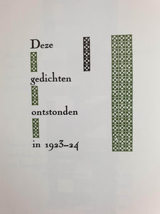 Gaston Burssens - Verzamelde dichtbundels 1 Book Blicero Books