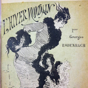 Georges Rodenbach - L'Hiver mondain Book Blicero Books