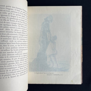 Henri de Regnier - La Canne de Jaspe / Monsieur D'Amercoeur / Le Trèfle noir / Contes à Soi-Même Édition Illustrée De Dix Eaux-Fortes Originales De Drian, aquarellées à la main