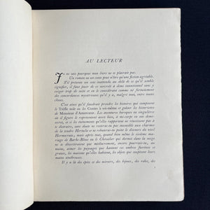 Henri de Regnier - La Canne de Jaspe / Monsieur D'Amercoeur / Le Trèfle noir / Contes à Soi-Même Édition Illustrée De Dix Eaux-Fortes Originales De Drian, aquarellées à la main