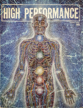 Load image into Gallery viewer, HIGH PERFORMANCE - the performance art quarterly. Issue 17/18 Periodical Rare issue with great Alex Grey cover art
