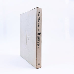 Jan Decorte - Oeuvres Books Cahiers in slipcase