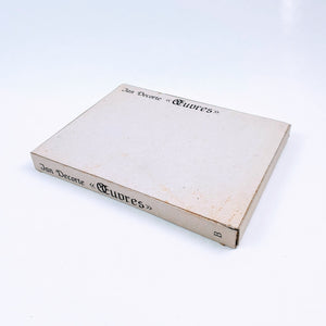 Jan Decorte - Oeuvres Books Cahiers in slipcase