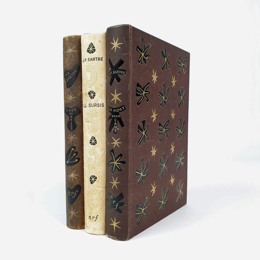 Jean-Paul Sartre - Les Chemins de la Liberté (3 vols) Limited edition /