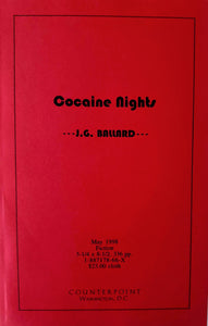 J.G. Ballard - Cocaine Nights Book Scarce