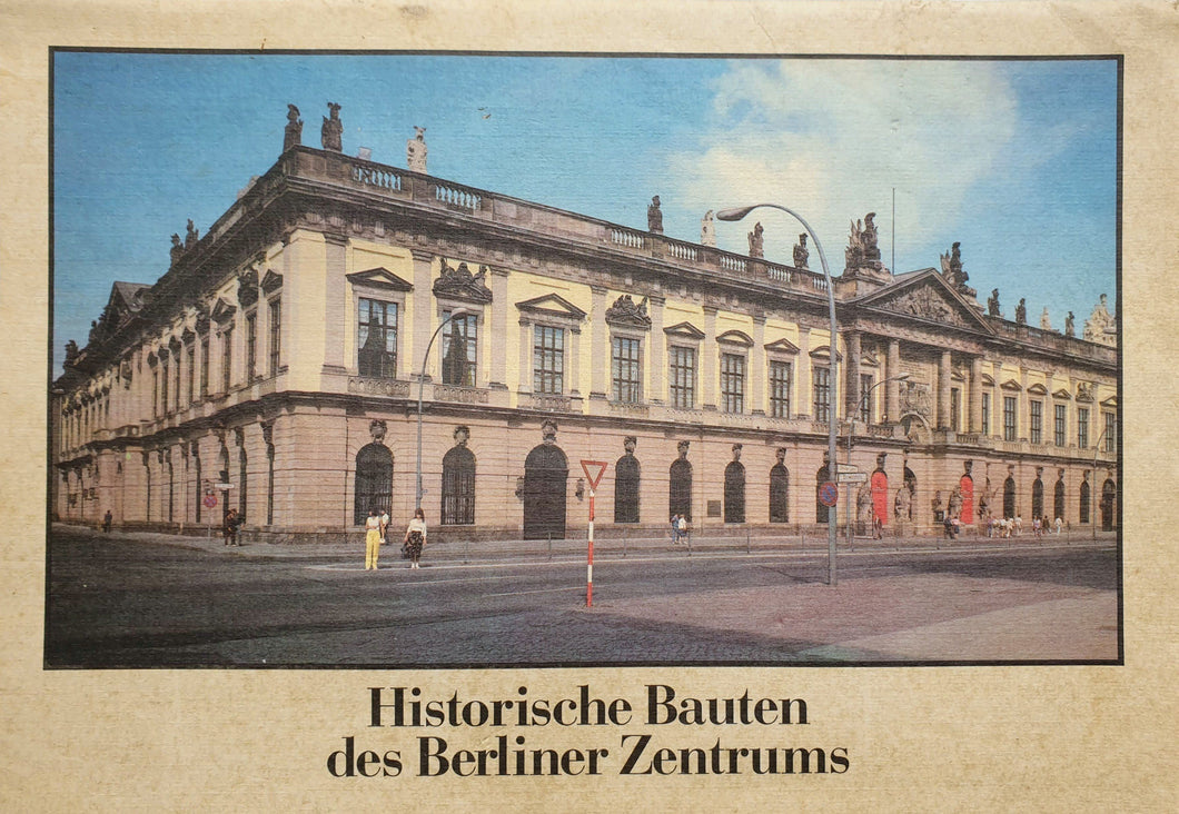 Joachim Fritz - Historische Bauten des Berliner Zentrums Portfolio Blicero Books