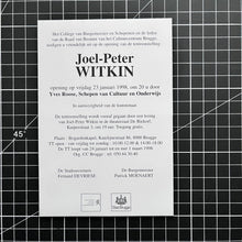 Load image into Gallery viewer, Joel-Peter Witkin - Woman Once a Bird - Invitation card Photo card Rare Invitation Card
