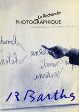 Load image into Gallery viewer, La recherche photographique - Roland Barthes Periodical Rare
