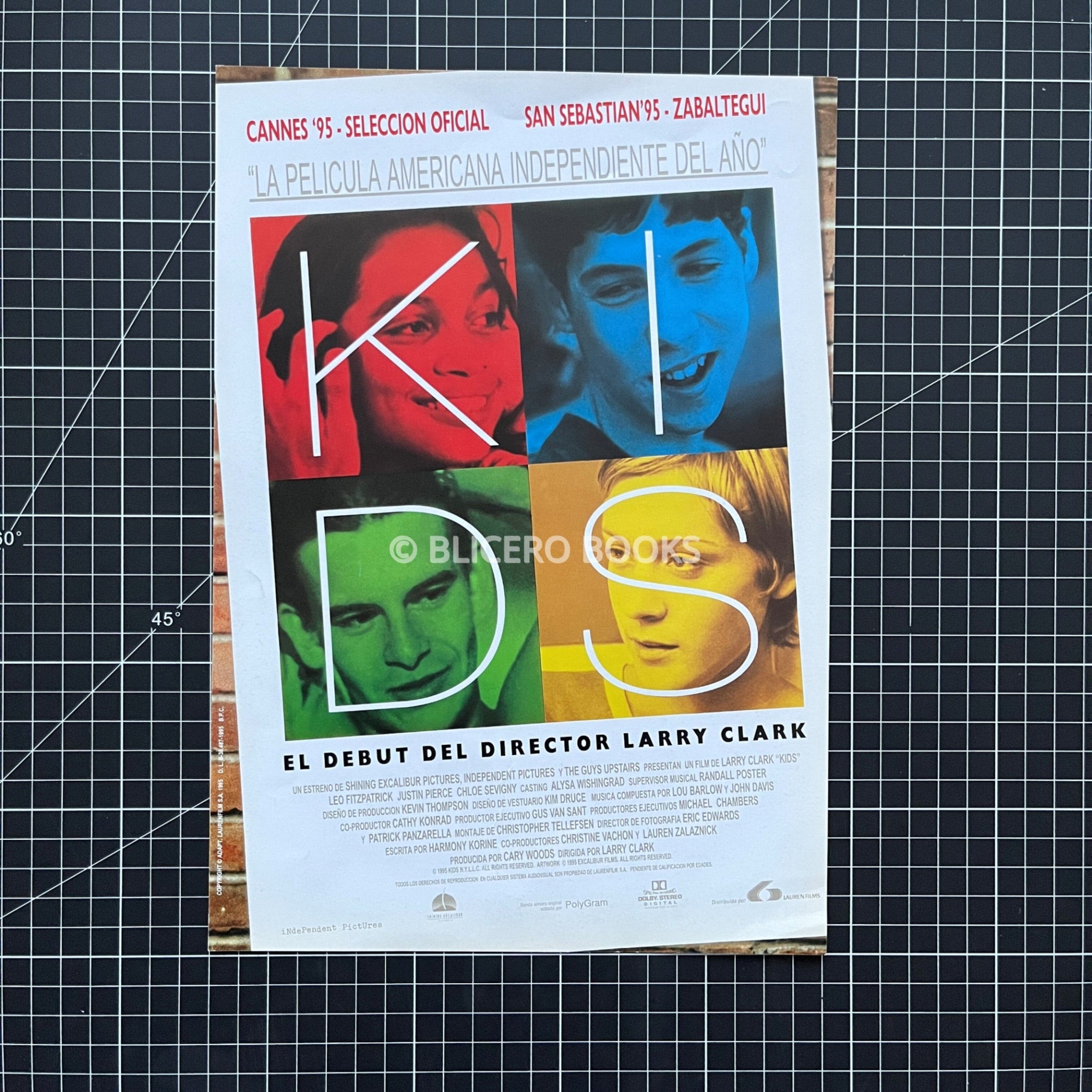 Larry Clark & Harmony Korine - Kids. Complete set of 12 Lobby