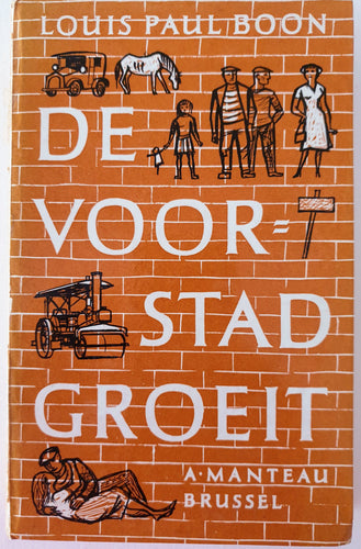 Louis Paul Boon - De voorstad groeit Book Blicero Books