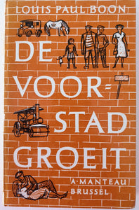 Louis Paul Boon - De voorstad groeit Book Blicero Books