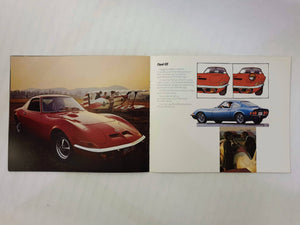 Manta! The 1973 Opels Sales Brochure