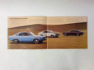 Manta! The 1973 Opels Sales Brochure