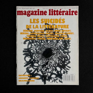 N° 256 Magazine littéraire - Les suicidés de la littérature Magazine Blicero Books