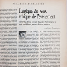 Load image into Gallery viewer, N° 257 - Magazine littéraire - Gilles Deleuze Magazine Blicero Books
