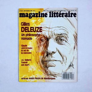 N° 257 - Magazine littéraire - Gilles Deleuze Magazine Blicero Books