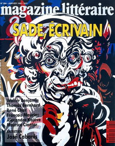 N° 284, Magazine littéraire - Sade, écrivain Magazine Blicero Books