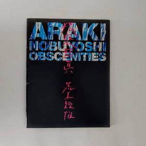 Nobuyoshi Araki - Obscenities Book Blicero Books