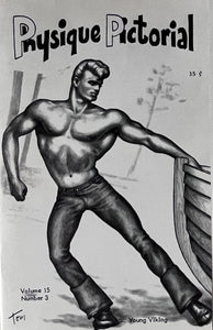 Physique Pictorial - Vol. 15, # 3 (Tom of Finland cover) Beefcake magazine Blicero Books