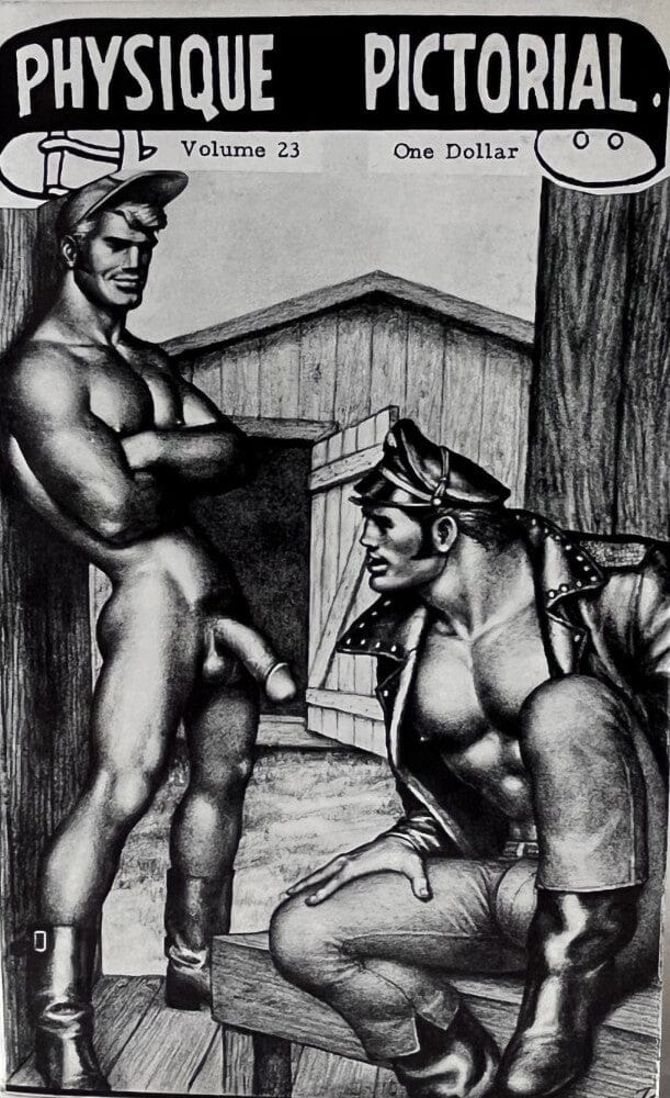 Physique Pictorial - Vol. 23, August 1973 (Tom of Finland cover) Beefcake magazine Blicero Books