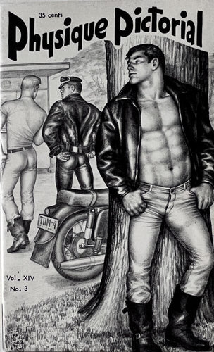Physique Pictorial - Vol. XIV, N° 3 (Tom of Finland cover) Beefcake magazine Blicero Books